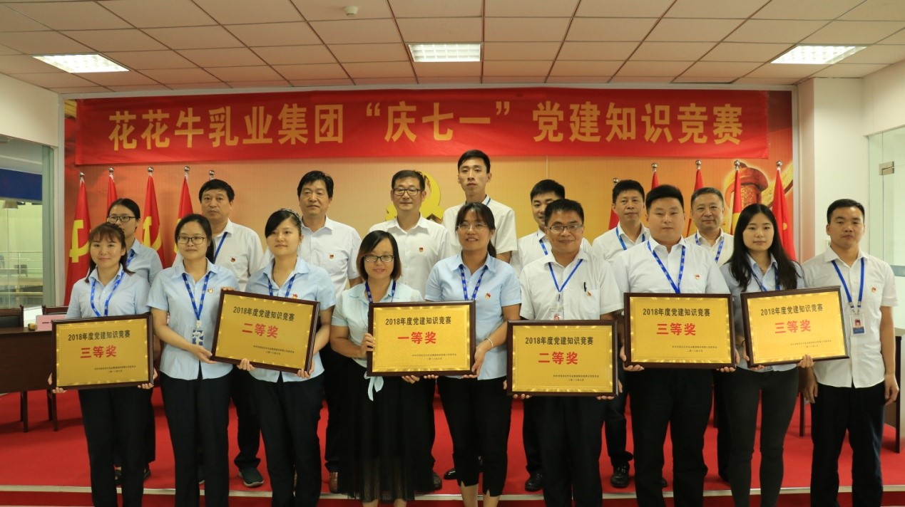 知識競賽爭先鋒   比學趕超展風采 —— 花花牛乳業(yè)集團黨委舉辦慶 “七一”黨建知識競賽